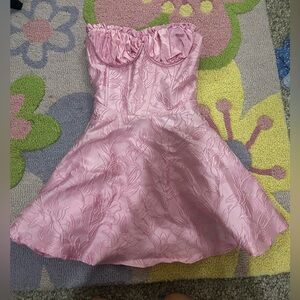 fairy core pink dress 🌸